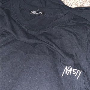 Nasty Gal Embroidered T Shirt